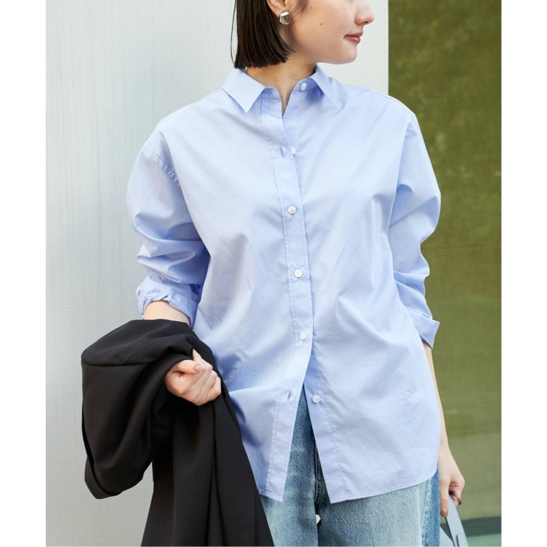 プラージュ Plage Elegant シャツ （サックスブルー） - ファッション