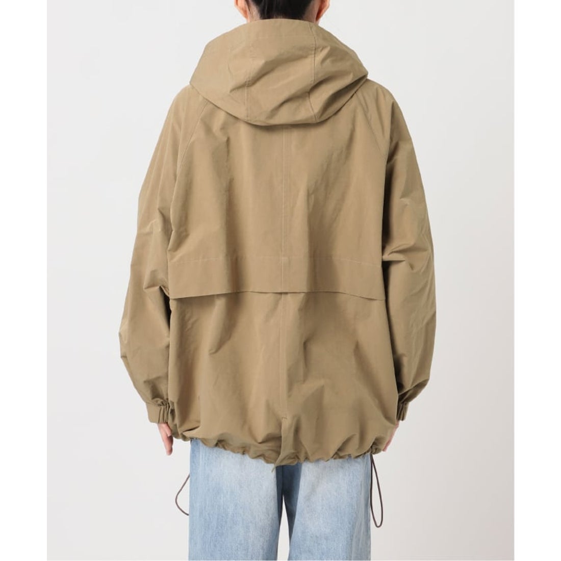 プラージュ Plage 撥水hoodie mods ブルゾン（ブラック 