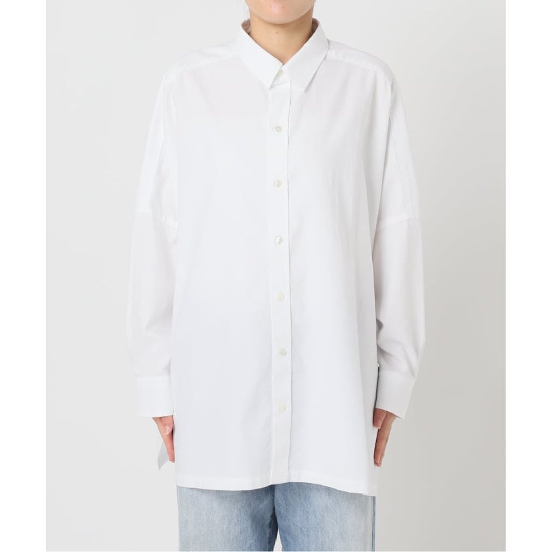 プラージュ Plage 《追加予約》Light OX Poncho シャツ 3 （ブルー 