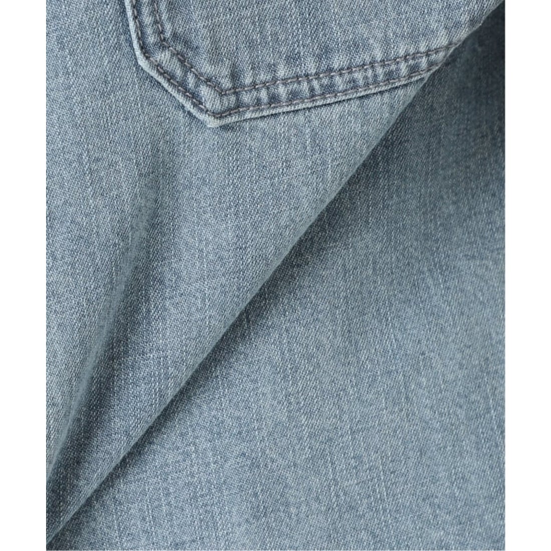 プラージュ Plage ballon denim シャツ（グレー） - ファッション通販