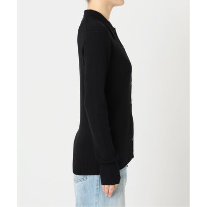 プラージュ Plage 《予約》collar wide rib ニット （ブラック）｜詳細画像