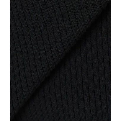 プラージュ Plage 《予約》collar wide rib ニット （ブラック）｜詳細画像