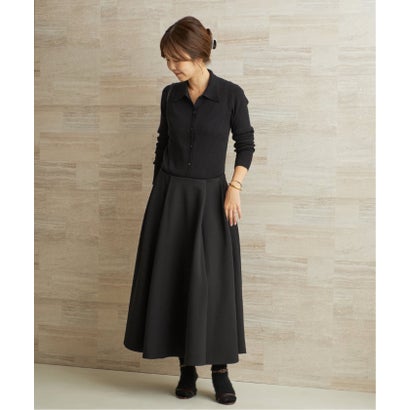 プラージュ Plage 《予約》collar wide rib ニット （ベージュ）｜詳細画像