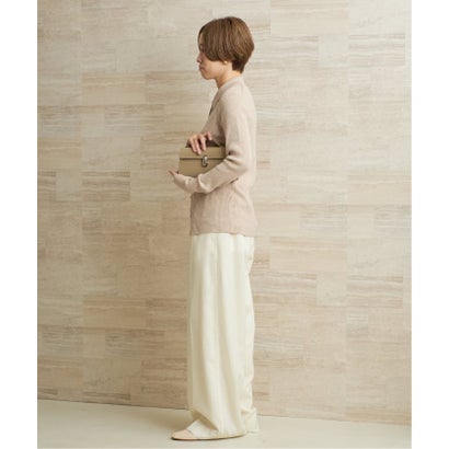 プラージュ Plage 《予約》collar wide rib ニット （ベージュ）｜詳細画像