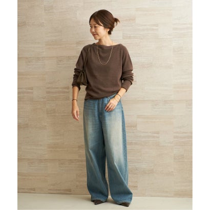 プラージュ Plage 《追加予約》Off shoulder slit ニット 5 （グレー）｜詳細画像