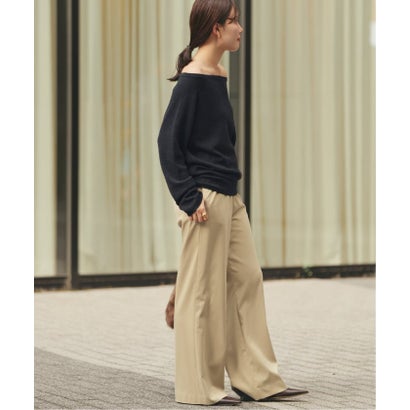 プラージュ Plage 《追加予約》Off shoulder slit ニット 5 （サックスブルー）｜詳細画像