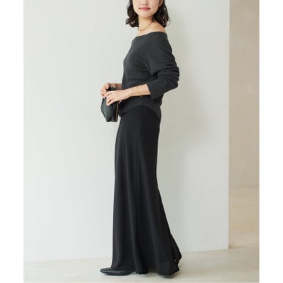 プラージュ Plage 《追加予約》Off shoulder slit ニット 5 （サックスブルー）｜詳細画像