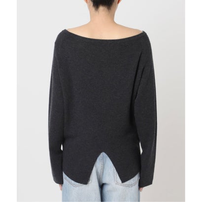 プラージュ Plage 《追加予約》Off shoulder slit ニット 5 （サックスブルー）｜詳細画像