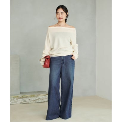 プラージュ Plage 《追加予約》Off shoulder slit ニット 5 （ホワイト）｜詳細画像