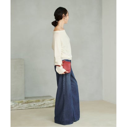 プラージュ Plage 《追加予約》Off shoulder slit ニット 5 （ホワイト）｜詳細画像