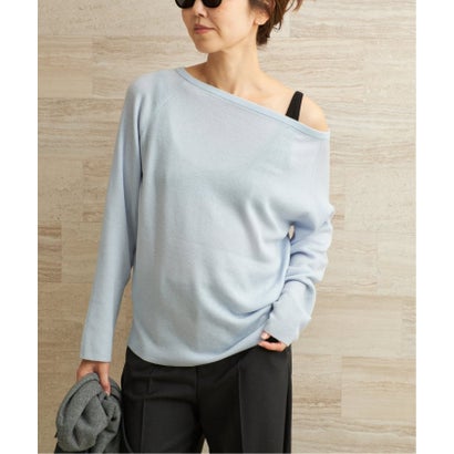 プラージュ Plage 《追加予約》Off shoulder slit ニット 5 （ホワイト）｜詳細画像