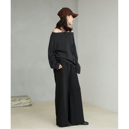 プラージュ Plage 《追加予約》Off shoulder slit ニット 5 （ホワイト）｜詳細画像