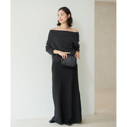 プラージュ Plage 《追加予約》Off shoulder slit ニット 5 （ブラウン）｜詳細画像