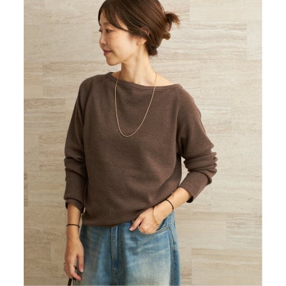 プラージュ Plage 《追加予約》Off shoulder slit ニット 5 （ブラウン）｜詳細画像