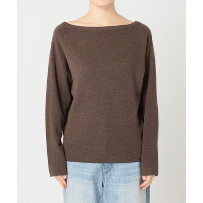 プラージュ Plage 《追加予約》Off shoulder slit ニット 5 （ブラウン）｜詳細画像