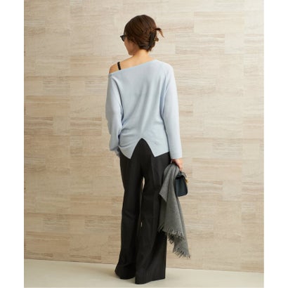 プラージュ Plage 《追加予約》Off shoulder slit ニット 5 （ブラウン）｜詳細画像