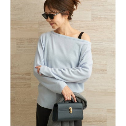 プラージュ Plage 《追加予約》Off shoulder slit ニット 5 （ブラウン）｜詳細画像