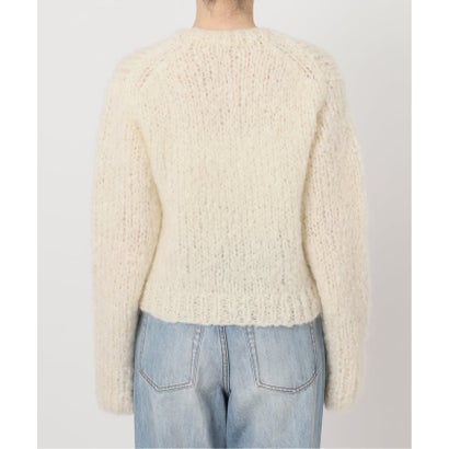 《追加予約》HAND KNIT ジャンボタム カーディガン 2 （サックスブルー）｜詳細画像