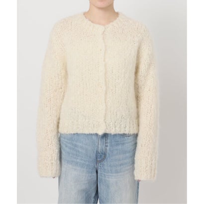 《追加予約》HAND KNIT ジャンボタム カーディガン 2 （サックスブルー）｜詳細画像
