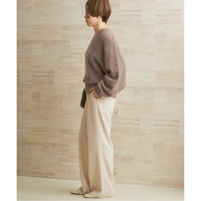《追加予約》washable straight パンツ 8 （ホワイト）｜詳細画像