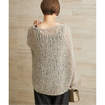 プラージュ Plage 《追加予約》HAND KNIT ジャンボタム プルオーバー 3 （イエロー）｜詳細画像