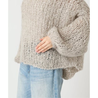 プラージュ Plage 《追加予約》HAND KNIT ジャンボタム プルオーバー 3 （イエロー）｜詳細画像