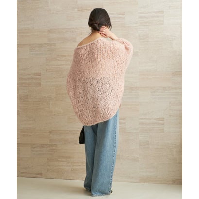 プラージュ Plage 《追加予約》HAND KNIT ジャンボタム プルオーバー 3 （ピンク）｜詳細画像