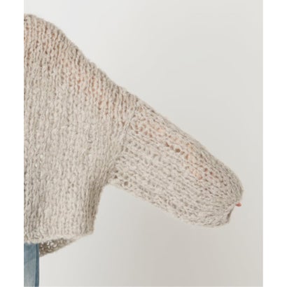 プラージュ Plage 《追加予約》HAND KNIT ジャンボタム プルオーバー 3 （ピンク）｜詳細画像