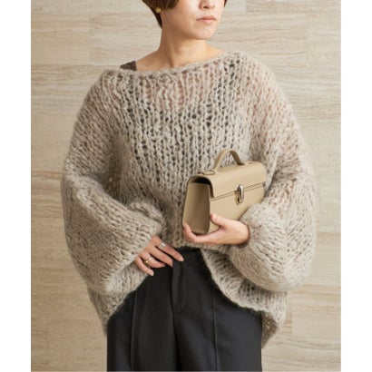 プラージュ Plage 《追加予約》HAND KNIT ジャンボタム プルオーバー 3 （ピンク）｜詳細画像