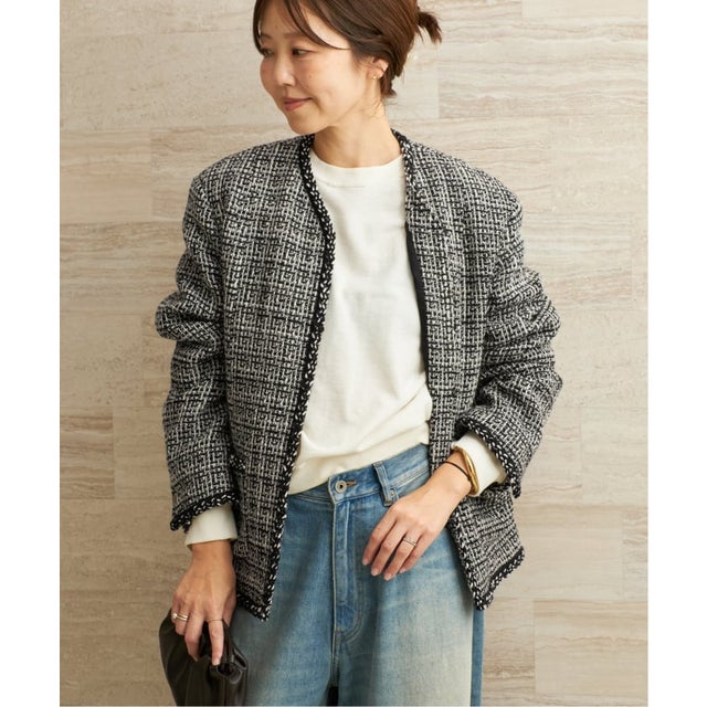 Tweed ジャケット （ブラック）