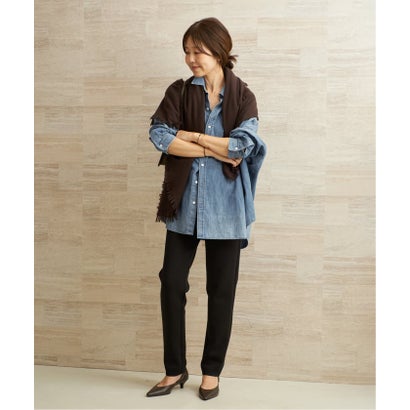 製品加工 Poncho シャツ （ブルー）｜詳細画像