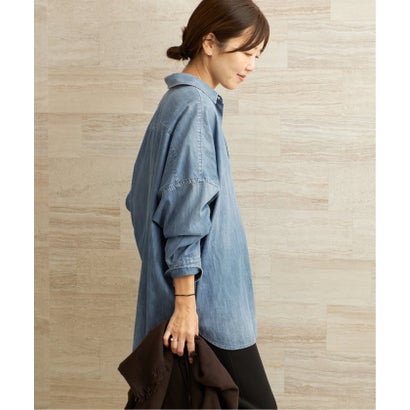 プラージュ Plage 製品加工 Poncho シャツ （ベージュ）｜詳細画像