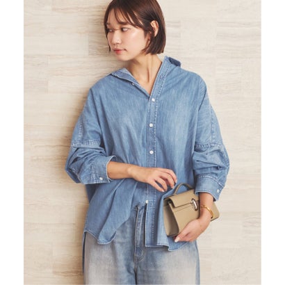 プラージュ Plage 製品加工 Poncho シャツ （ベージュ）｜詳細画像