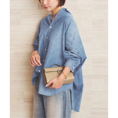 プラージュ Plage 製品加工 Poncho シャツ （ベージュ）｜詳細画像