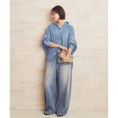 プラージュ Plage 製品加工 Poncho シャツ （ベージュ）｜詳細画像