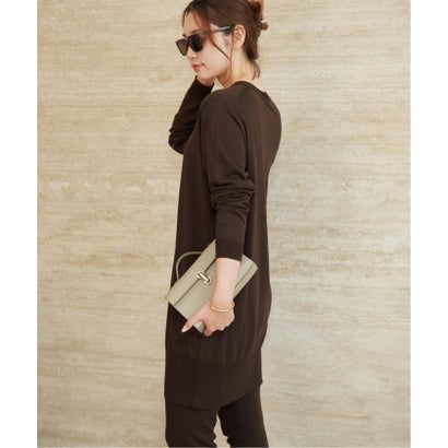 プラージュ Plage 《WEB限定追加予約》Athena V/N ニット 2 （ブラウン）｜詳細画像