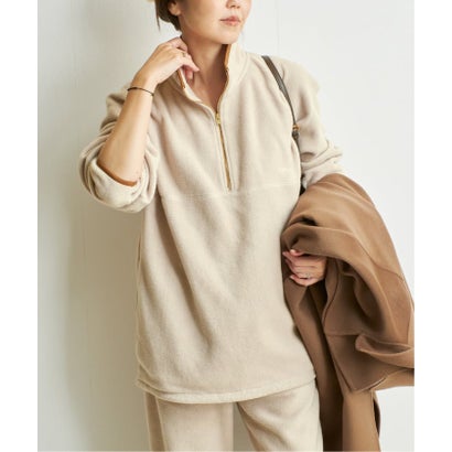 プラージュ Plage 《予約》fleece プルオーバー （ベージュ）｜詳細画像