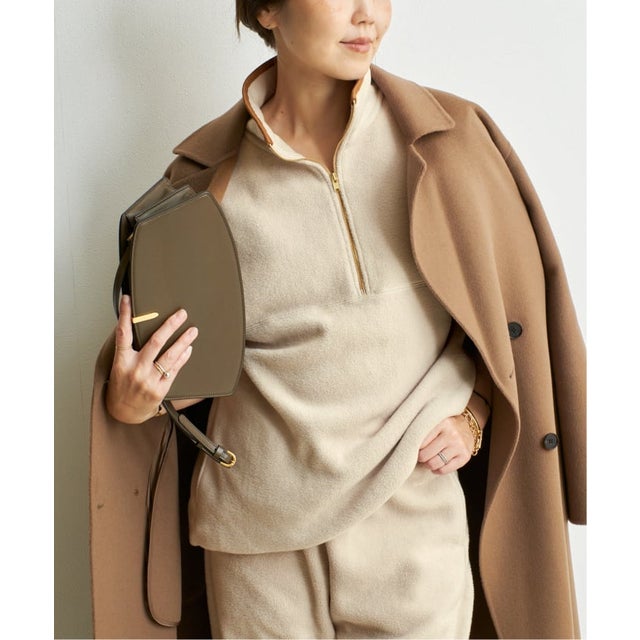 《予約》fleece プルオーバー （ベージュ）