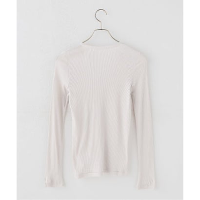 プラージュ Plage Sheer rib ヘンリーTシャツ （グレーB）｜詳細画像