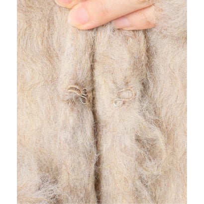 《追加予約》Shaggy fur カーディガン  2 （ベージュ）｜詳細画像