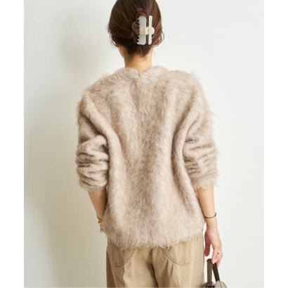 《追加予約》Shaggy fur カーディガン  2 （ベージュ）｜詳細画像
