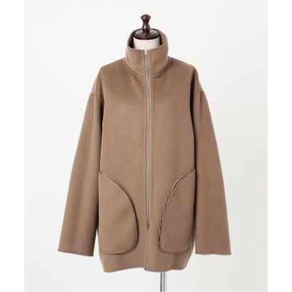 プラージュ Plage 《追加予約》HAMILTON zip up コート2 （ブラウン D）｜詳細画像