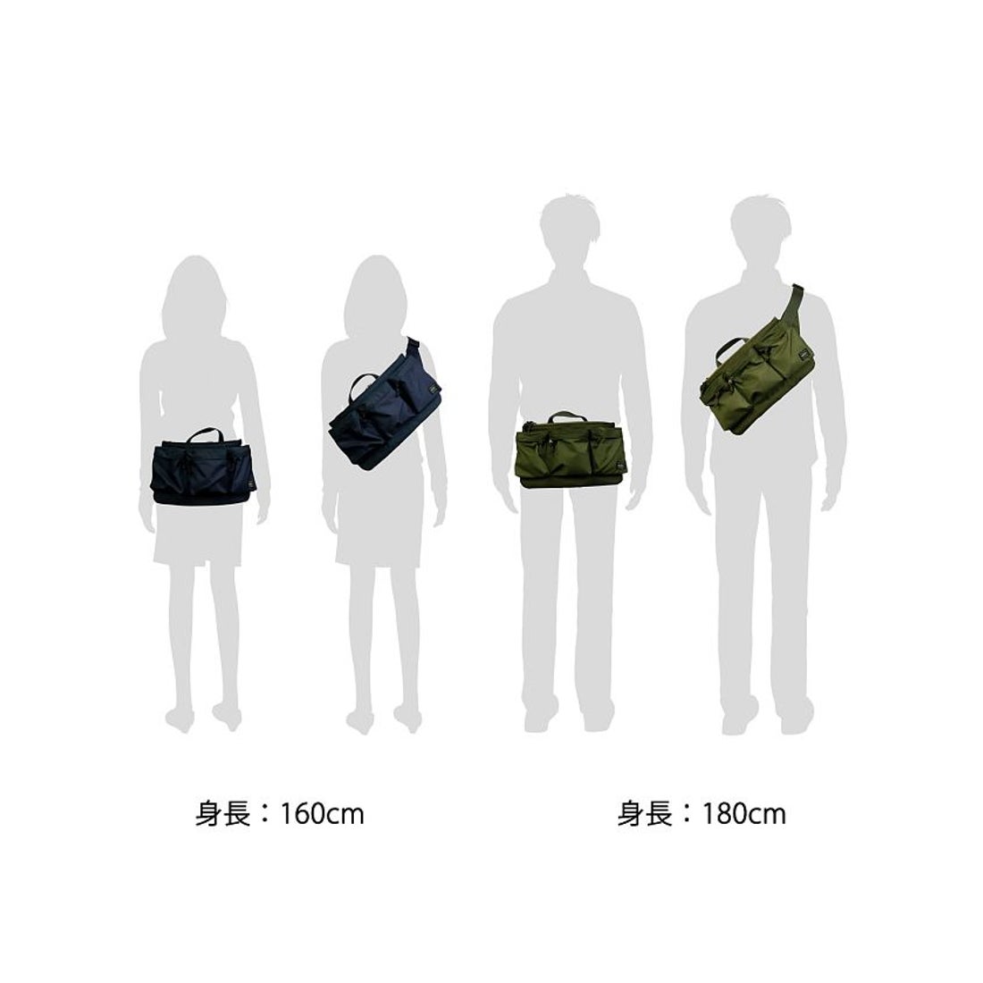 ポーター PORTER ポーター フォース ウエストバッグ 855ー05460 吉田 