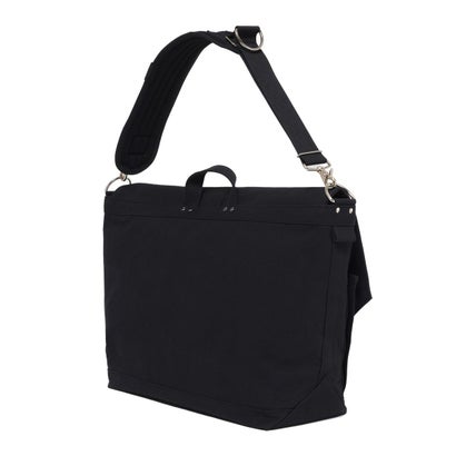 ポーター PORTER エア ダック メッセンジャーバッグ 506-19026 AIR DUCK MESSENGER BAG メンズ レディース ショルダーバッグ 大きめ A4 B4 PC 大人 ブランド 通勤 キャンバス （ブラック）｜詳細画像