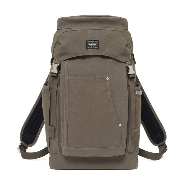 エア ダック リュック 506-19025 AIR DUCK BACKPACK メンズ レディース バックパック 小さめ PC 大人 ブランド 通勤 キャンバス カジュアル シンプル （カーキ）