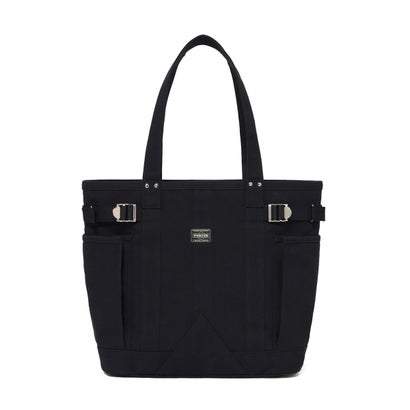ポーター PORTER エア ダック トートバッグ 506-19027 AIR DUCK TOTE BAG メンズ レディース トート バッグ 大きめ A4 B4 PC 大人 ブランド 通勤 ビジネス カジュアル （ブラック）｜詳細画像
