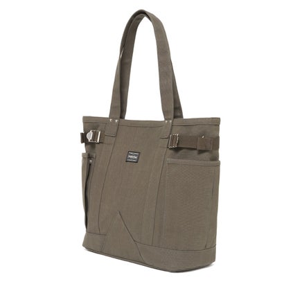 ポーター PORTER エア ダック トートバッグ 506-19027 AIR DUCK TOTE BAG メンズ レディース トート バッグ 大きめ A4 B4 PC 大人 ブランド 通勤 ビジネス カジュアル （ブラック）｜詳細画像