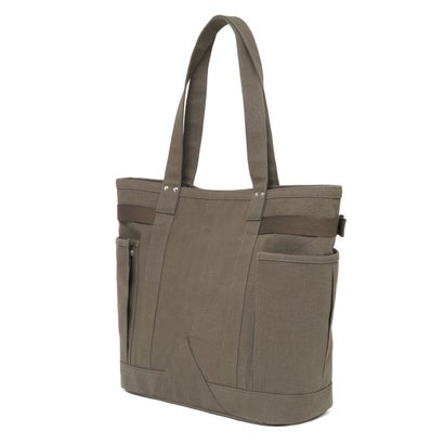 ポーター PORTER エア ダック トートバッグ 506-19027 AIR DUCK TOTE BAG メンズ レディース トート バッグ 大きめ A4 B4 PC 大人 ブランド 通勤 ビジネス カジュアル （カーキ）｜詳細画像