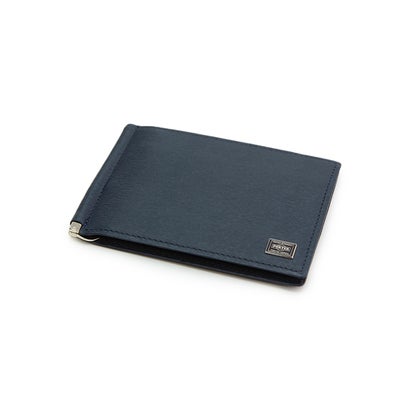 ポーター PORTER ポーター カレント マネークリップ 052ー02215 吉田カバン 財布 二つ折り 二つ折り財布 薄型 薄い 本革 レザー ブランド メンズ PORTER （ブラック【10】）｜詳細画像