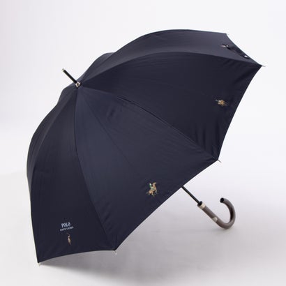 POLO RALPH LAUREN ポロ ラルフローレン 長傘 COLOR PP 無地 ポロポニー ロゴ メンズ 雨傘 （ディープブルー）｜詳細画像